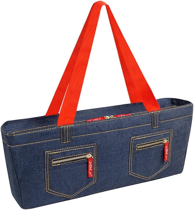 American Mahjong Set Denim Blue Soft Bag