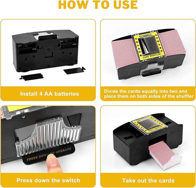 Poker Card Shuffler