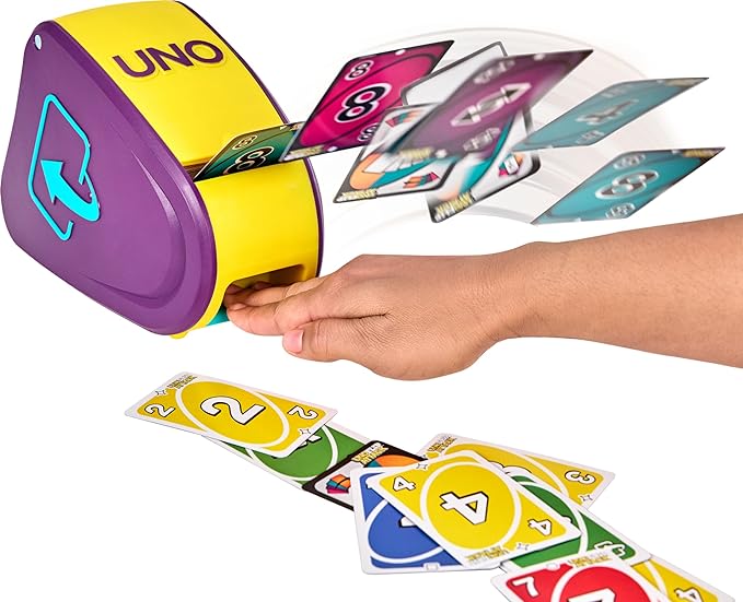 UNO Flip Attack Card Game for Kids, Adults & Family Combines