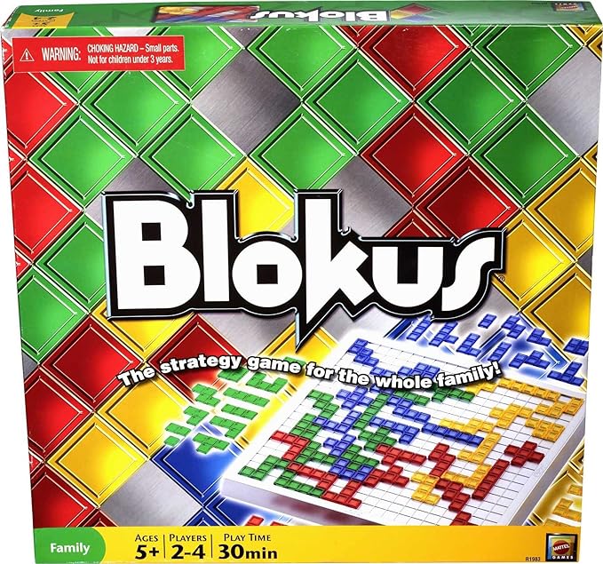 Blokus XL Strategy Board Game, Family Game for Kids