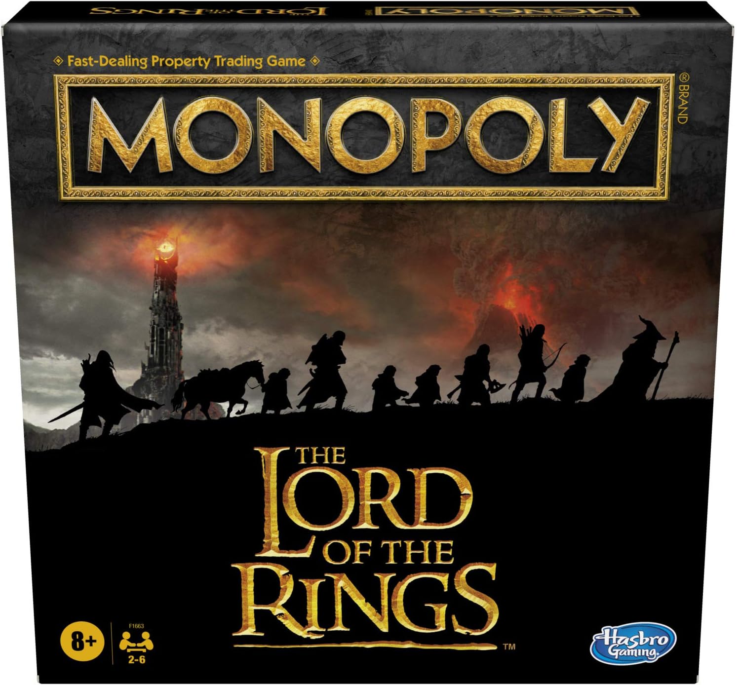 Monopoly: The Lord of The Rings Edition Board Game Inspired