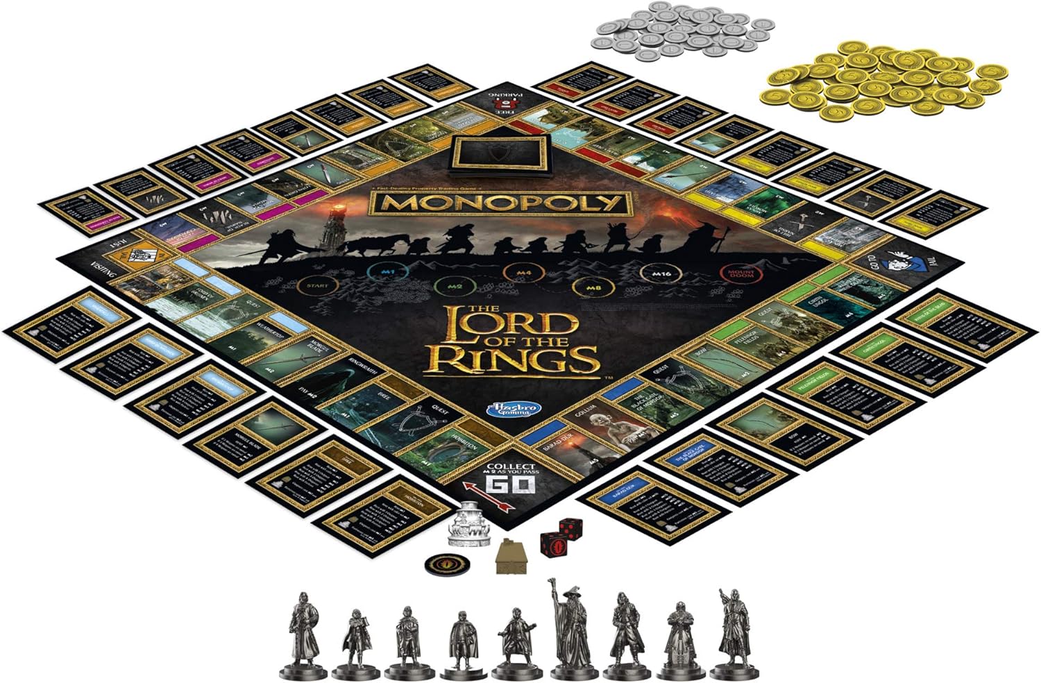 Monopoly: The Lord of The Rings Edition Board Game Inspired